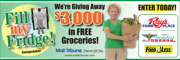Fill My Fridge Contest