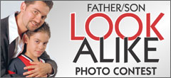 Father-Son Lookalike Contest
